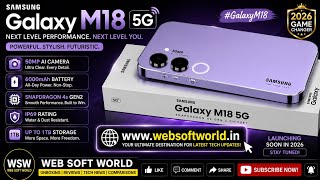 Samsung Galaxy M18 5G ⚡ 50MP Camera, 6000mAh Battery,  Snapdragon 4s Gen2 #GalaxyM18 screenshot 3