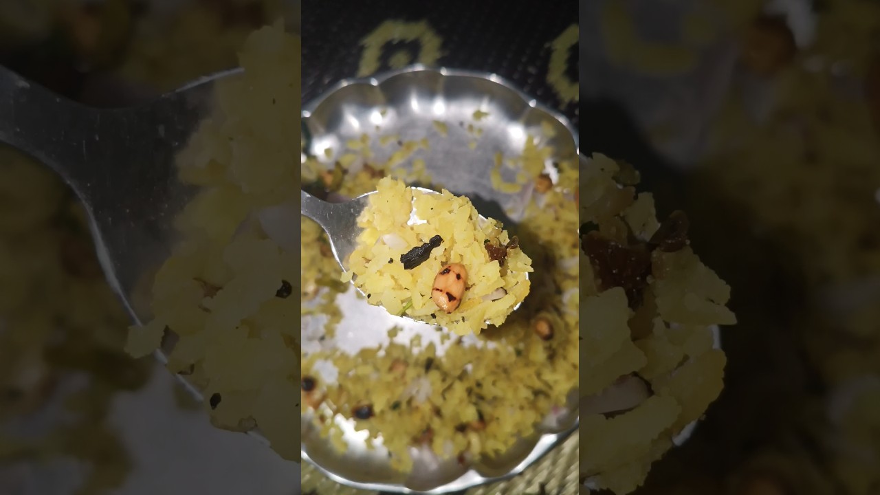 Special Moong phali poha recipe|