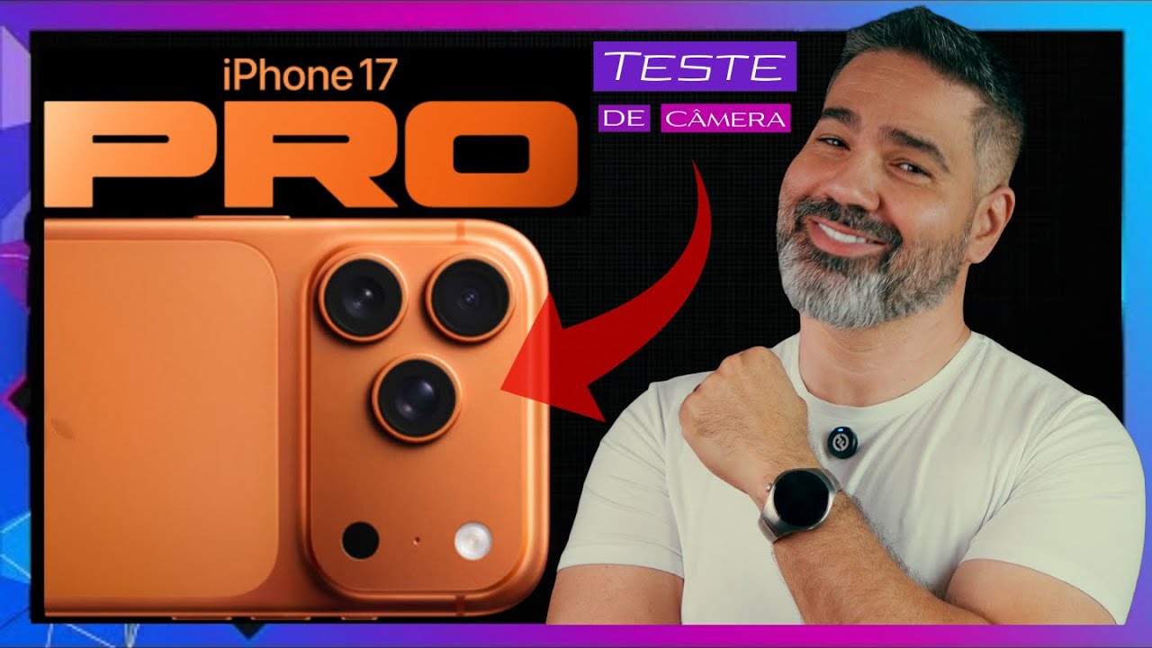 As Câmeras do iPhone 17 Pro Max São Insanas! (Teste Completo)