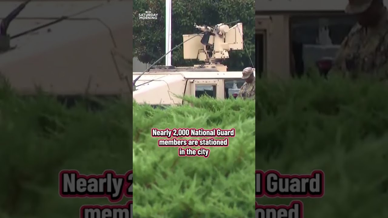National Guard Troops In D C Will Begin Carrying Guns Shorts