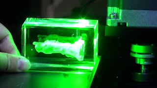 3D Buddha Crystal Laser Engraving, Glass Laser Engraving Machine - WISELY LASER