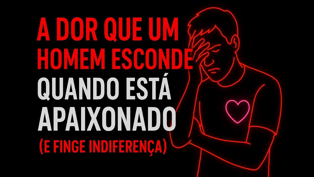 A Dor Que Um Homem Esconde Quando Está Apaixonado (E Finge Indiferença)