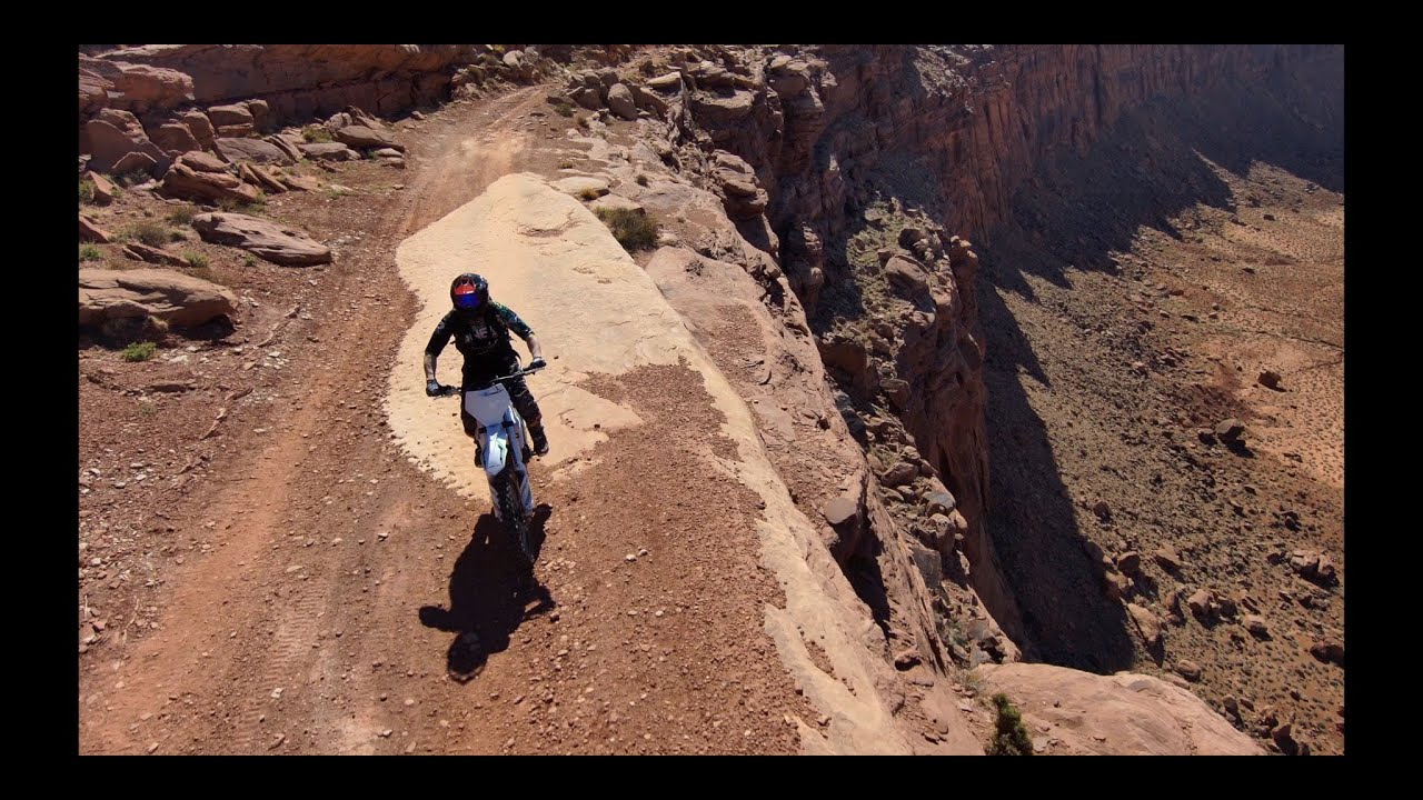 Electric Dirt Bike Takes on Moab