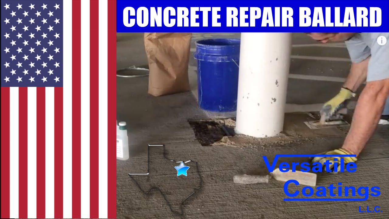 How to repair concrete Parking Garage Irving Texas