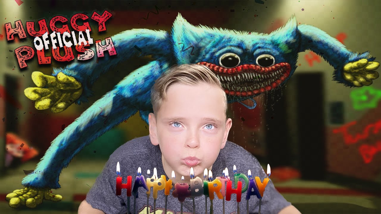 Official Huggy Wuggy Plush Unboxing | Birthday Special - YouTube