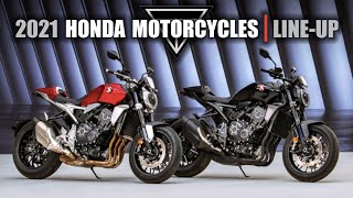 2021 Honda Motorcycles Line-up  |  New Models