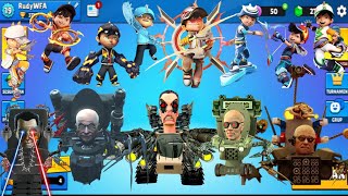 NEW BOBOIBOY FUSION VS GIANT SKIBIDI TOILET in STUMBLE GUYS
