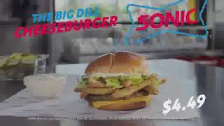 Sonic - The Big Dill Cheeseburger