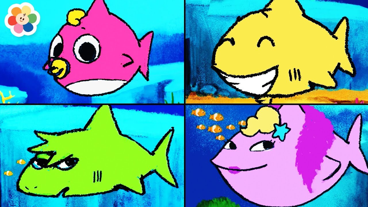 Baby Shark Doo Doo Song For Kids | Baby Songs & Nursery Rhymes For Children By BabyFirst