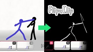 Combo with impact frame tutorial animation in Flipaclip 