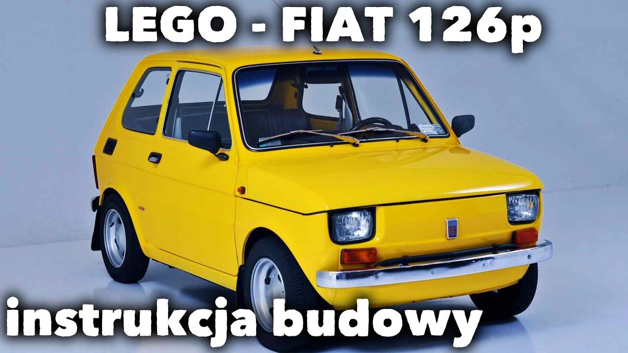 LEGO FIAT 126p instrukcja YouTube