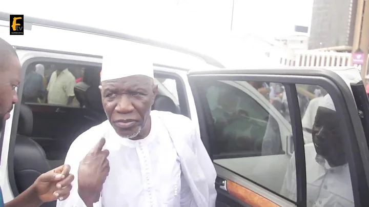 WASIU ALABI PASUMA SAHEED OSUPA SULE ALAO MALAIKA BOW DOWN FOR SHEIK MUYIDEEN AJANI BELLO AS HE SHOW