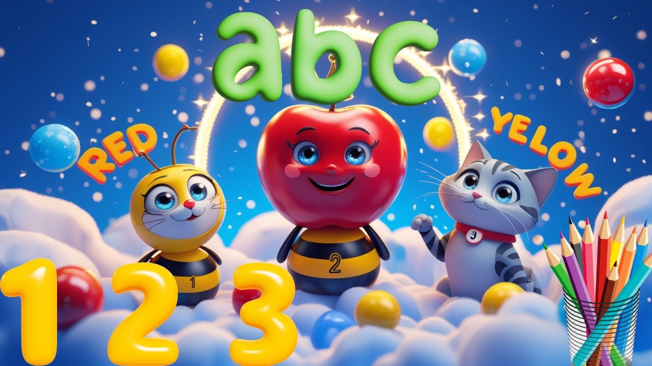 Abc 123 Code Color ABC 123 Colors Song 🌈 Learn Alphabet, Numbers & Colors for Kids ...