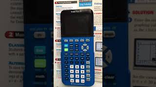 TI 84 Fitting Exponential Models (Exponential Regression) calculator lab algebra 1 p. 492