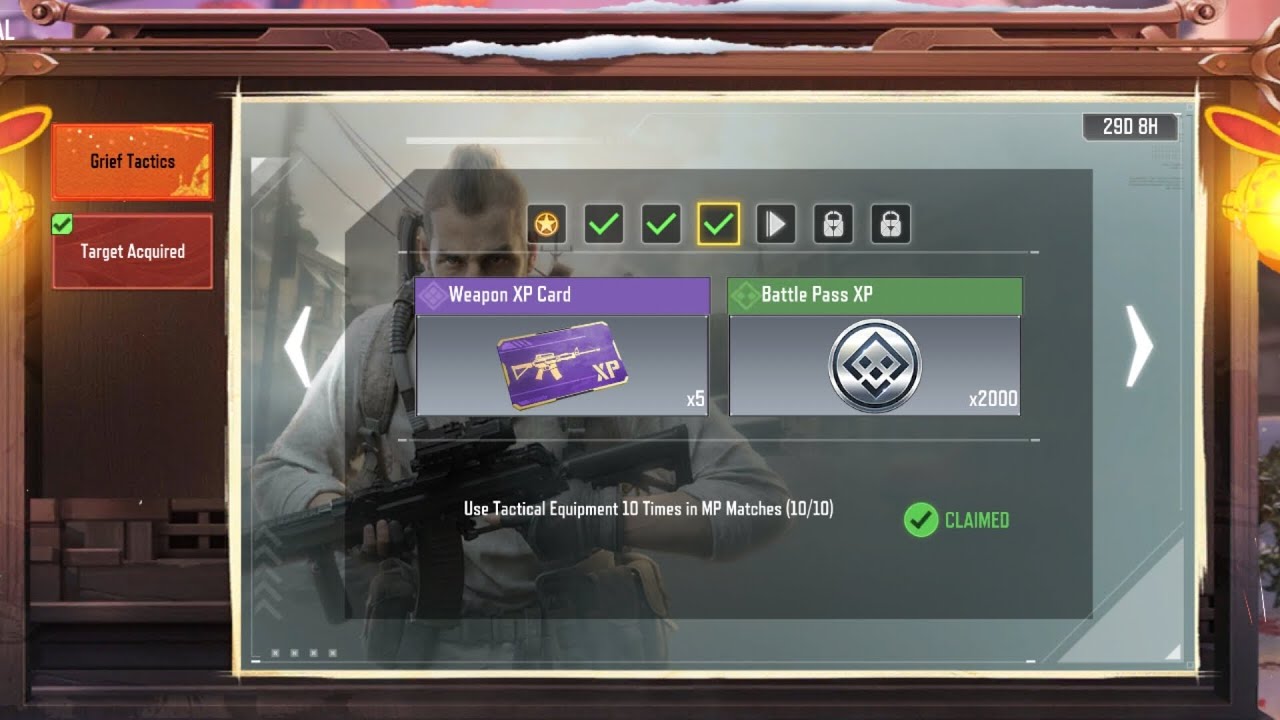 CODM • Use Tactical Equipment 10 times in MP Matches. YouTube