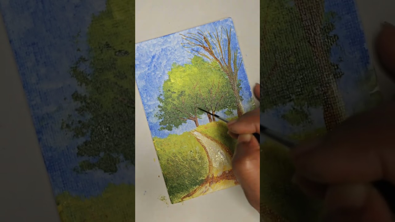 Scenery painting @NishaYadav27artcreative 
