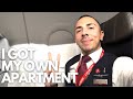 GETTING MY OWN PLACE ANNOUNCEMENT &amp; FLIGHT ATTENDANT VLOG!