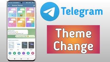how to change telegram theme android | change chat theme on telegram