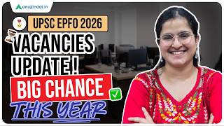 UPSC EPFO 2026: Expected Vacancies | Past Trend Analysis &amp; Prediction | Anuj Jindal