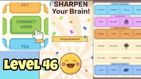 Connect Word Level 46 Answer ll Kc
