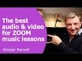 How to get the best audio and video quality in ZOOM music lessons