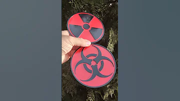 Biohazsrd Radiation . Биологическая опасность и радиация 3д печать.
