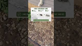 first saturday lime is the organic way to take back your outdoor space this summer 🌿 works on ticks