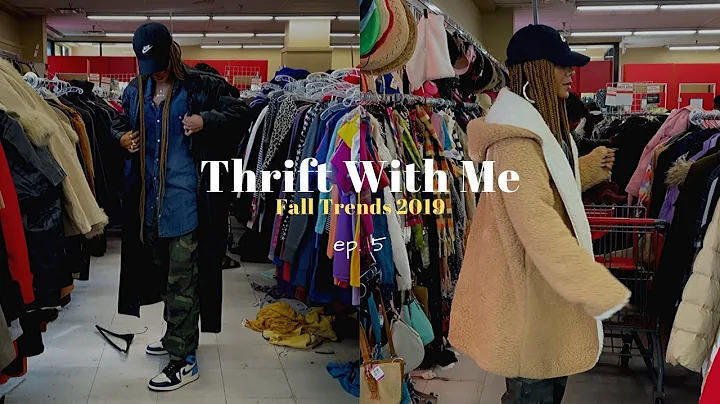 THRIFT WITH ME: Fall Trends 2019 || HAUL & TRY-ON