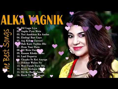 ALKA YAGNIK Hit SOngs   Best Of Alka Yagnik   Latest Bollywood Hindi Songs   Golden Hits