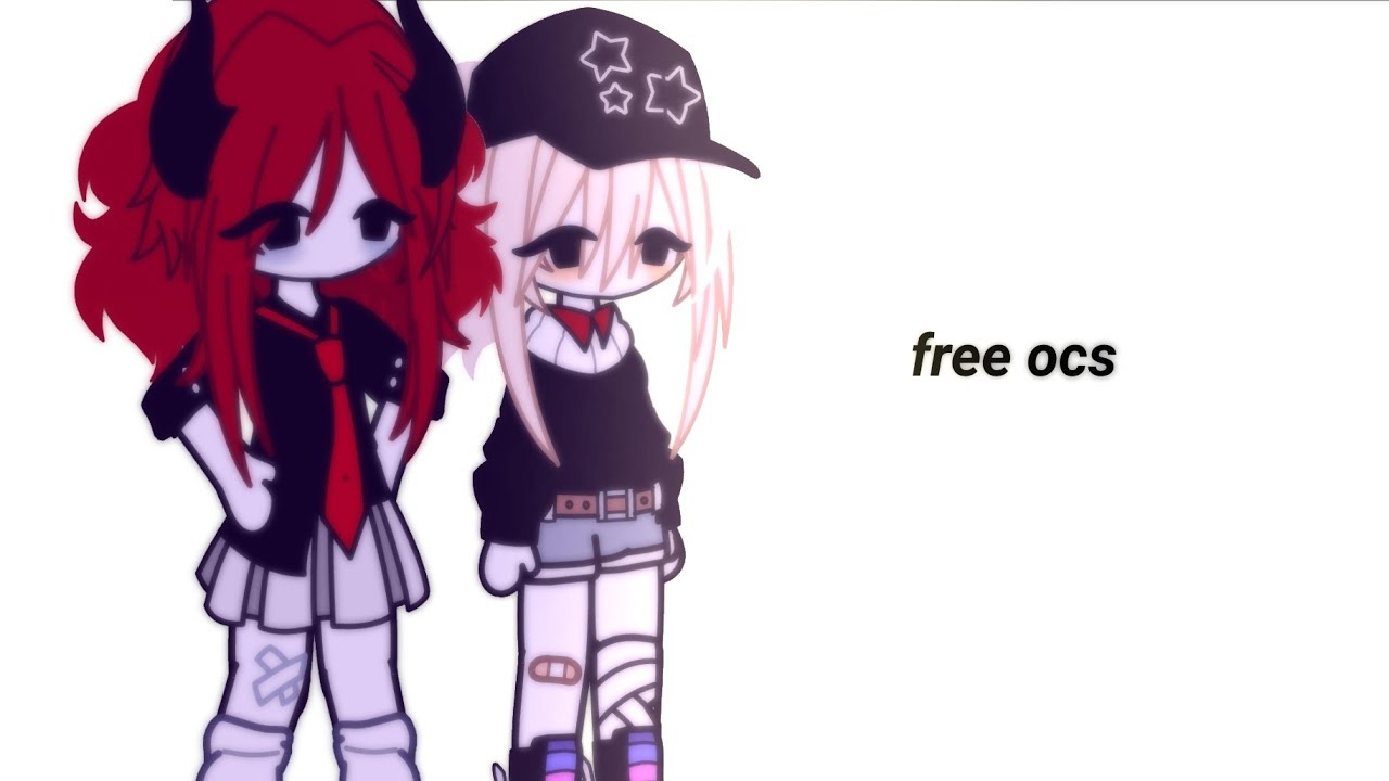 Free ocs! (Gacha Club) 🤍 [y2k+vamp] 