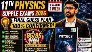 11th Physics Supply 2026| Final Guess Paper | Smart strategy| Most Important Definitions &amp; Questions