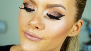 Sculpted, Graphic Cat Eyeshadow Tutorial | MAC Warm Neutral Palette