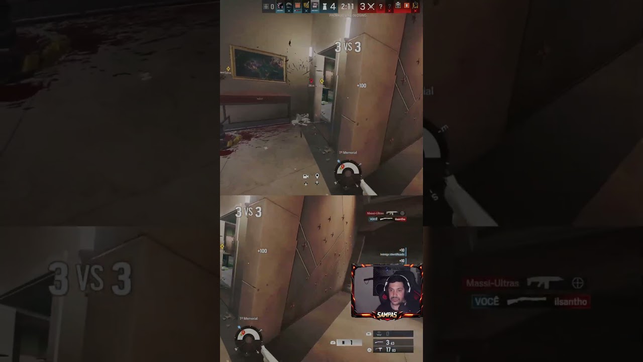 Mute rank Triple #r6sace #sampas #gaming