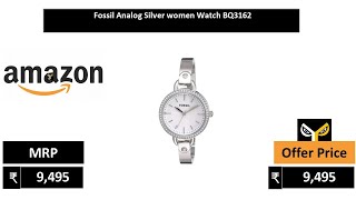 Fossil Analog Silver women Watch BQ3162 