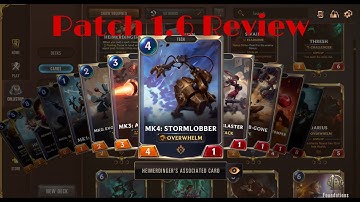 Patch 1.6 Review | Legends of Runeterra
