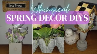 UPCYCLED SPRING DECOR DIYS