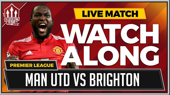 Manchester United vs Brighton with Mark Goldbridge Watchalong