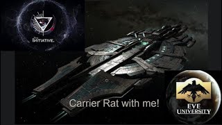 Eve Online | Capital Ships: Carrier PVE Ratting examples
