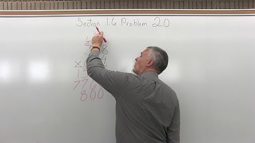 MTH 060 : Section 1.6 Problem 20 - Mathematics with Dan Avedikian