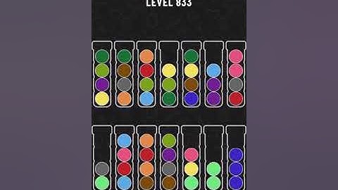 【Ball Sort Puzzle】Level.833