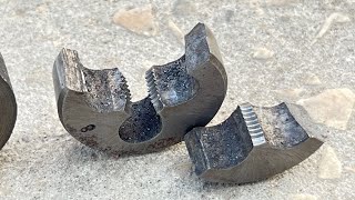 “I Made a Thread Die from Junk Scrap – INSANE Result!”