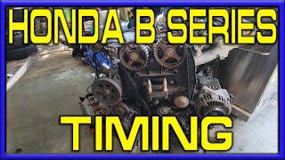 Setting The Timing on a Honda B-Series B20