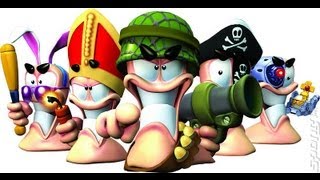Worms Revolution: Ninja Rope Skills and An Unusual Fight!