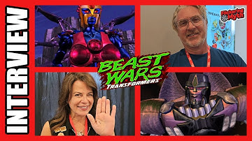 Talking TRANSFORMERS with BEAST WARS stars Venus Terzo & David Kaye at TFcon Toronto 2023