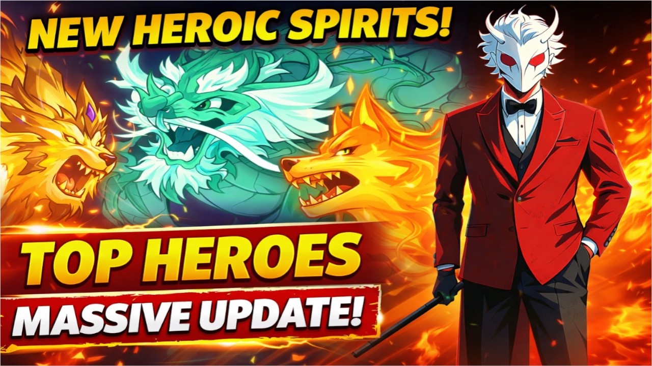 Top Heroes NEW Herioc Spirit Release!