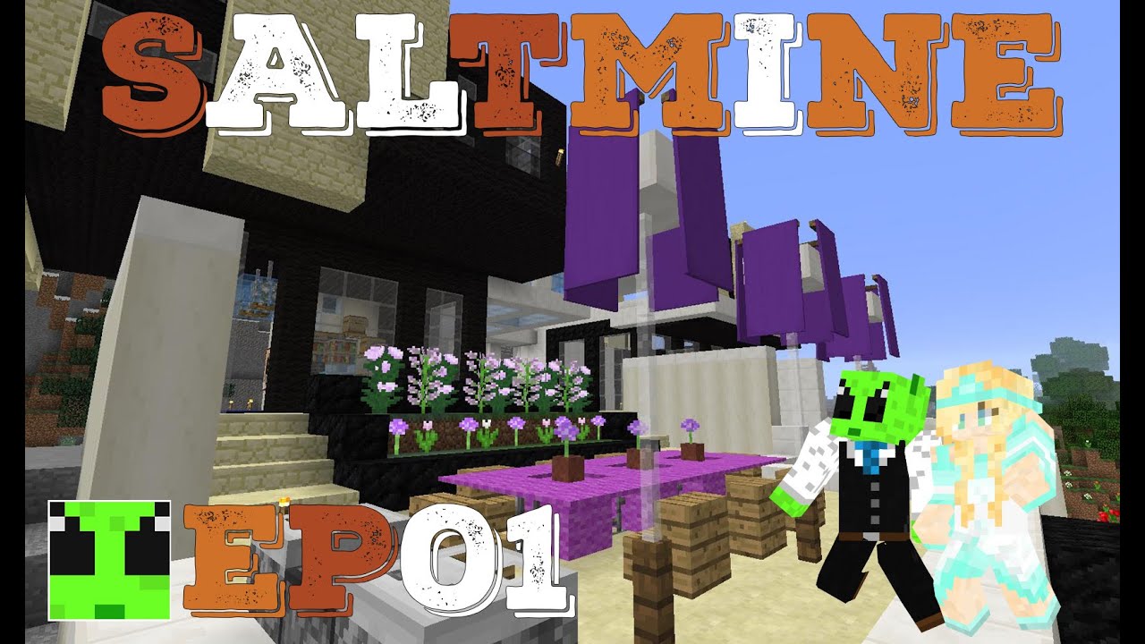 SaltMine :: Minecraft Survival :: Ep01 :: Interior Design