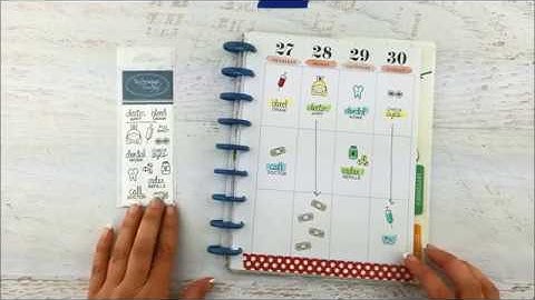 Introducing the Planner Medical Stamp Set - Technique Tuesday