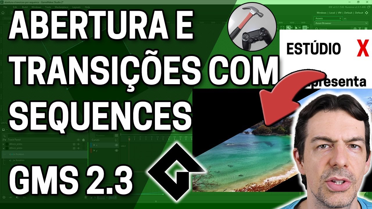 GameMaker Studio 2.3 - Abertura e transições com Sequences - YouTube