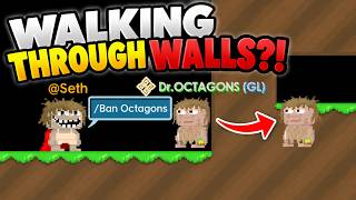 I Found a Glitch That Lets You WALK THROUGH WALLS in Growtopia #growtopia  #growtopiaindonesia screenshot 3