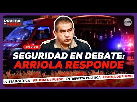🔥Criminalidad en Perú: Arriola responde en vivo tras ataque en SJM #PDFRPP